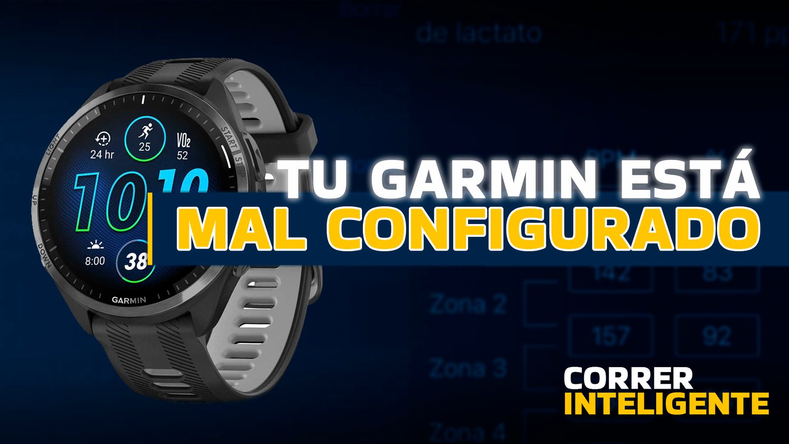 En este momento estás viendo ✅ Así debes configurar tu GARMIN 📊 para CORRER mejor 🏃‍♂️ y evitar ERRORES ❌